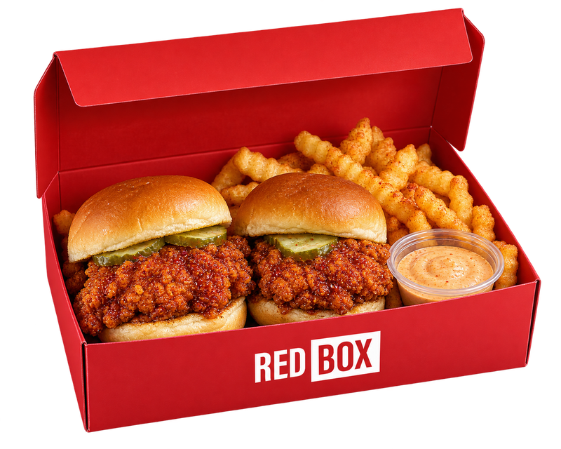 Combo Redbox 2 sandwichs